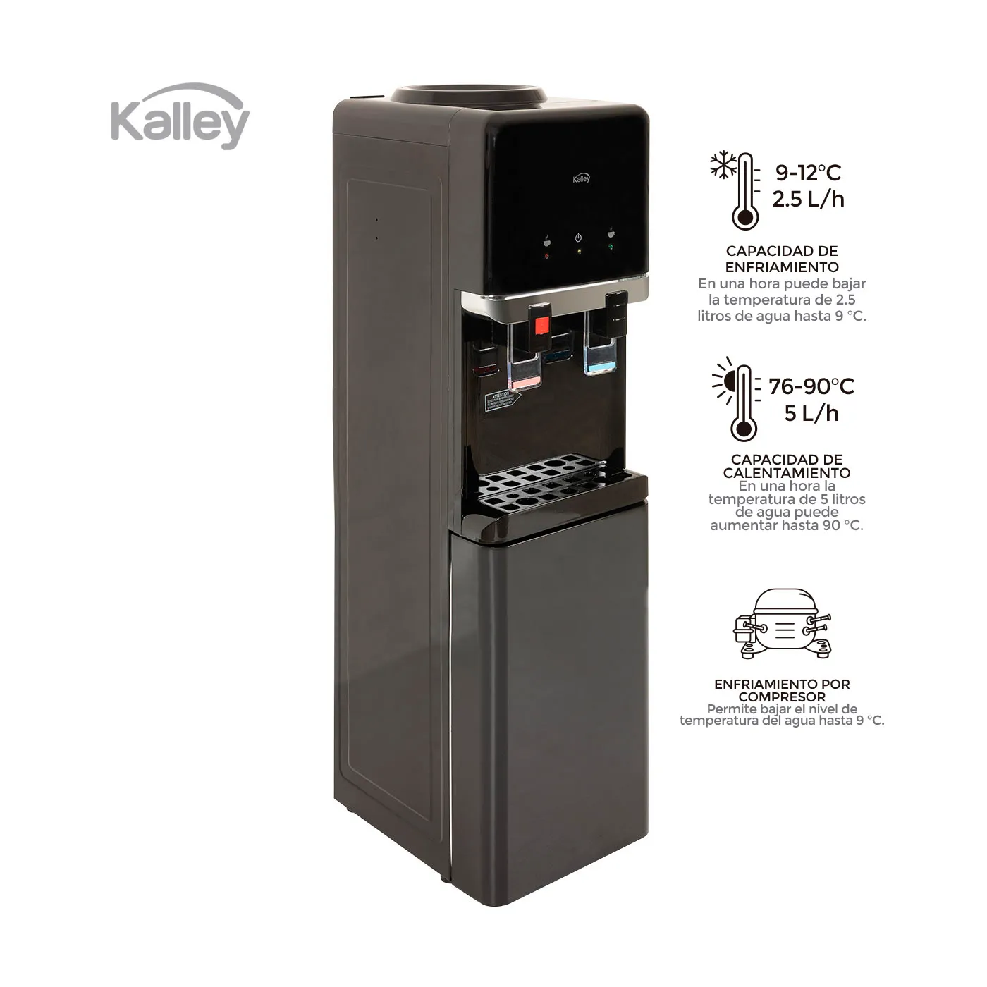 Dispensador De Agua Kalley K-DARN 2
