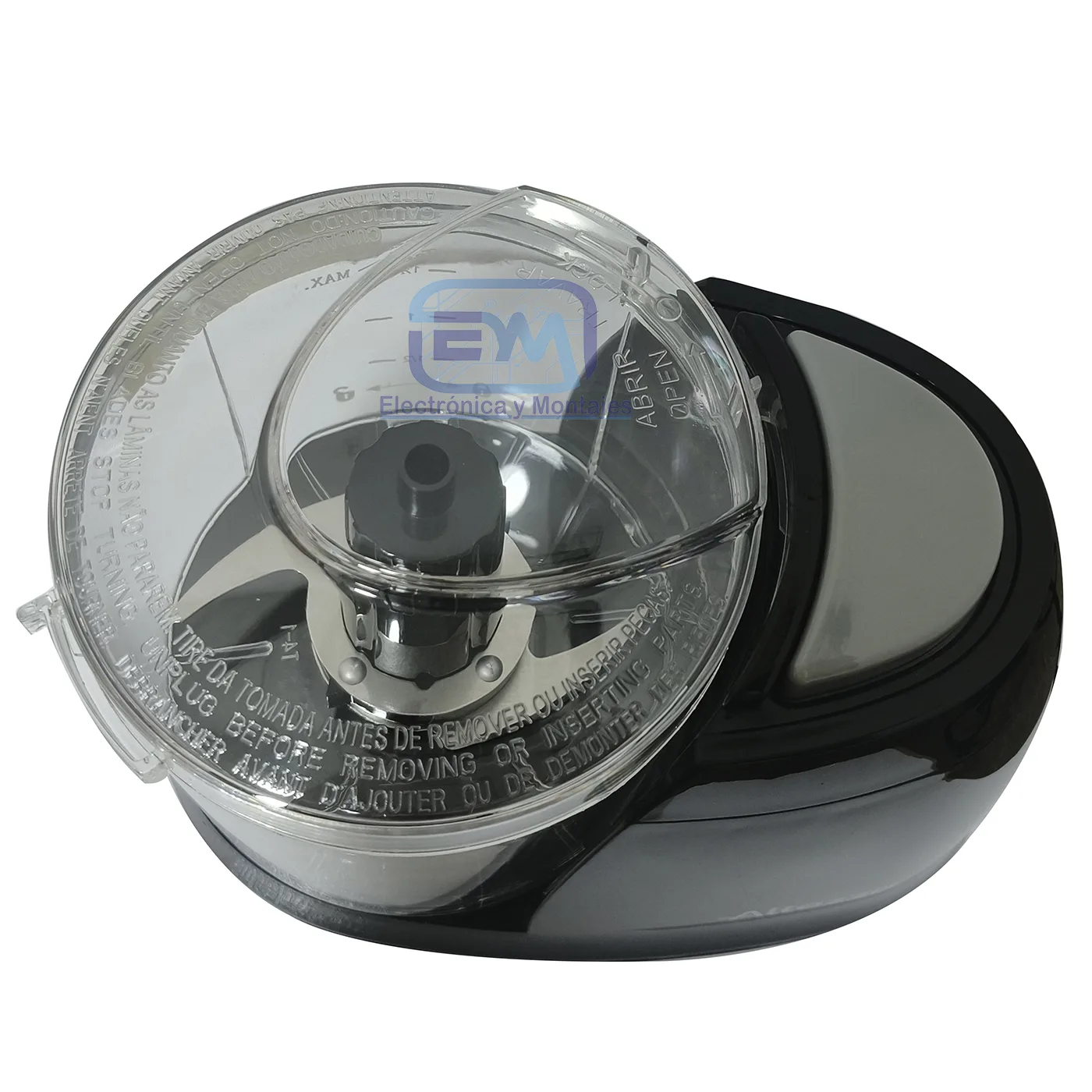 Procesador De Alimentos ALTEZZA 100W NEGRO 2